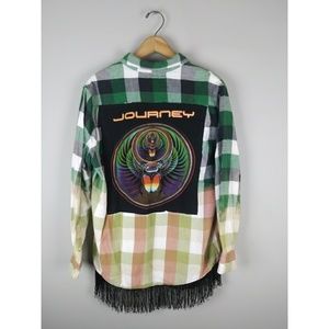 Upcycled Journey Flannel